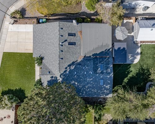 Top Down View of house